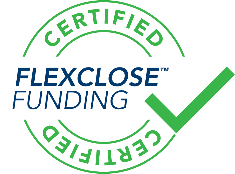 Flexclose badge.